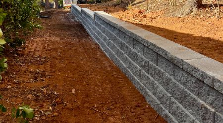 Large Sized Retaining Wall