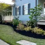 after mulch installation